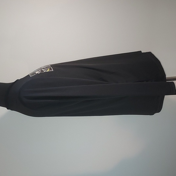 Justice League Unlimited DC Comics Black Long Sleeve Hero Shirt Size Large - Picture 5 of 6